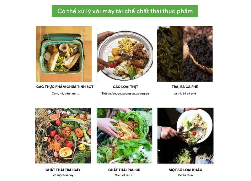 máy xử lý rác hữu cơ gia đình