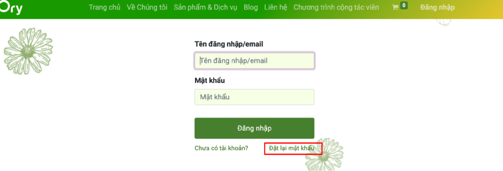 đăng ký tài khoản