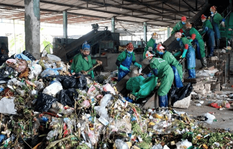 phí thu gom rác thải sinh hoạt ở hà nội