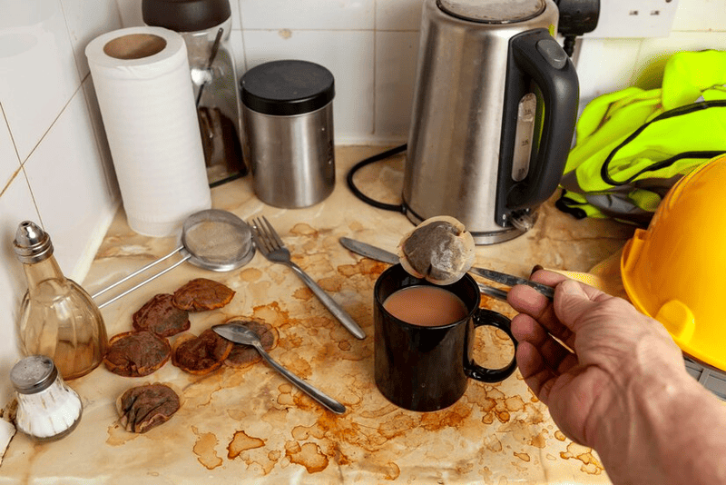 cách khử mùi hôi nhà bếp