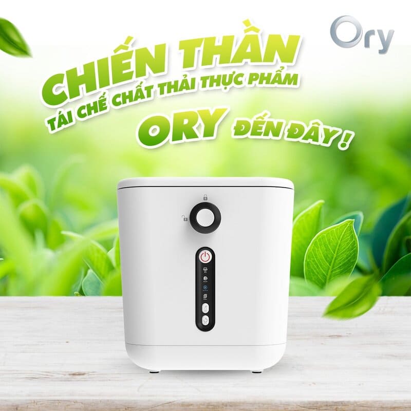 thùng rác hữu cơ tự huỷe