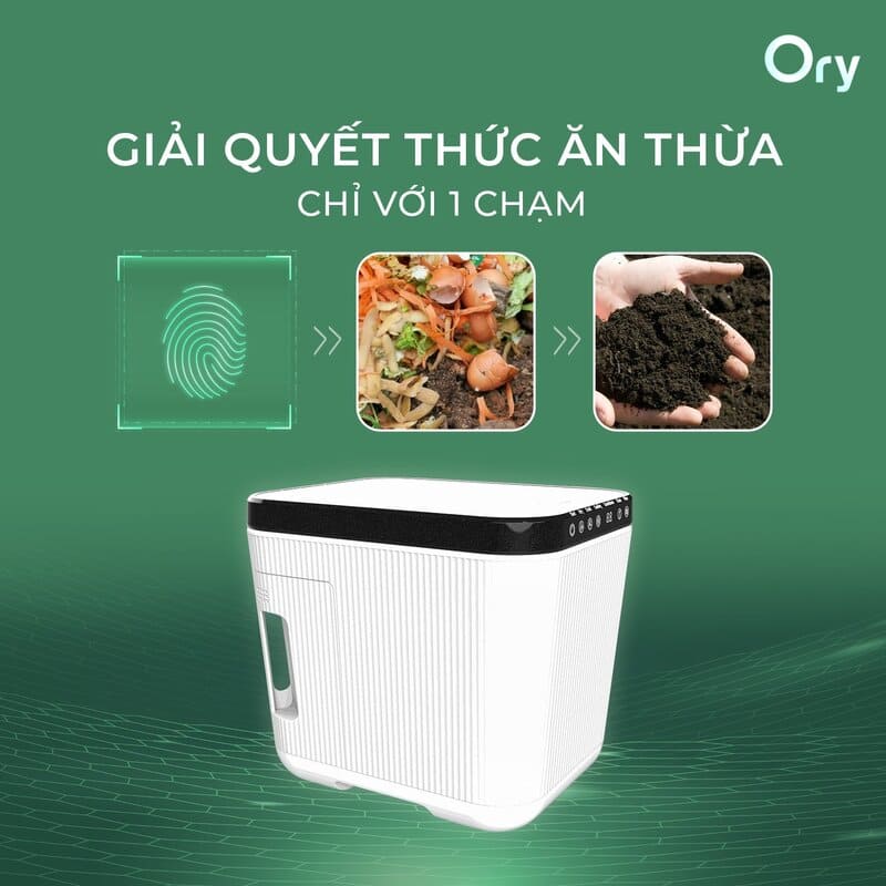 thùng xử lý rác hữu cơ tại nhà