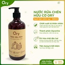 Chai nước rửa chén ORY, dịu dàng từ thiên nhiên (chai 500ml)