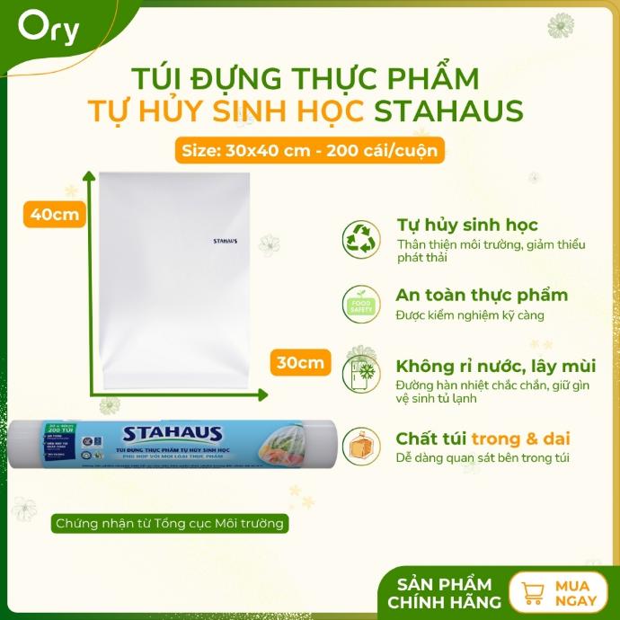 Túi đựng thực phẩm THSH STAHAUS 30x40cm (200 túi/cuộn)